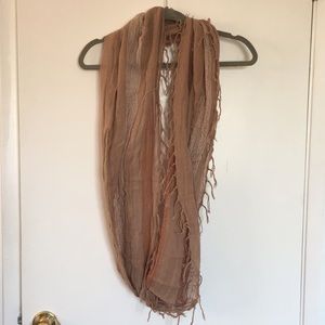 Nine West Infinity Fringe Scarf